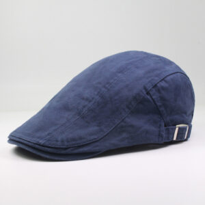 Classic Cotton Baseball Cap - Adjustable Solid Color Hat