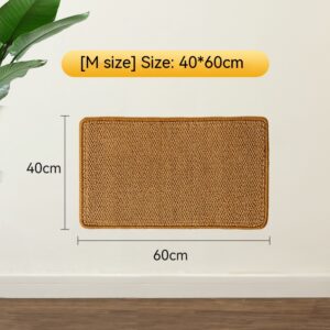 Natural Sisal Cat Scratching Mat - Furniture Protection Pad