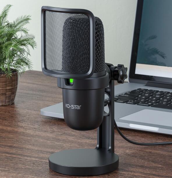 Professional USB Desktop Microphone for Gaming and Streaming