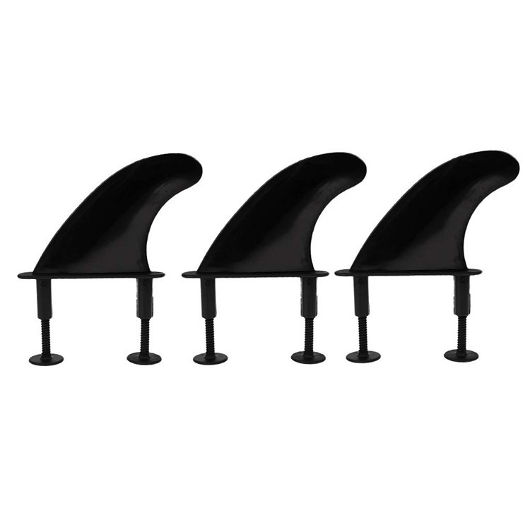 Soft Surfboard Fin Set - 3-Fin Configuration